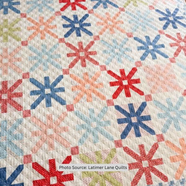 Fireworks Quilt Idea from Latimer Lane Quilts