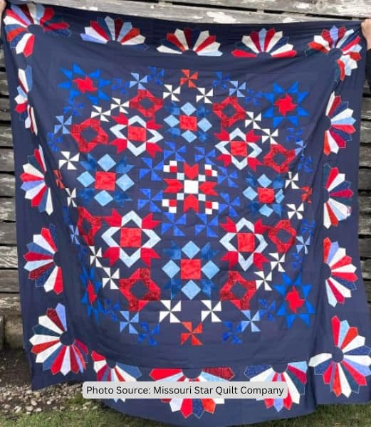 Fireworks Quilt Idea from Missouri Star Quilt Company