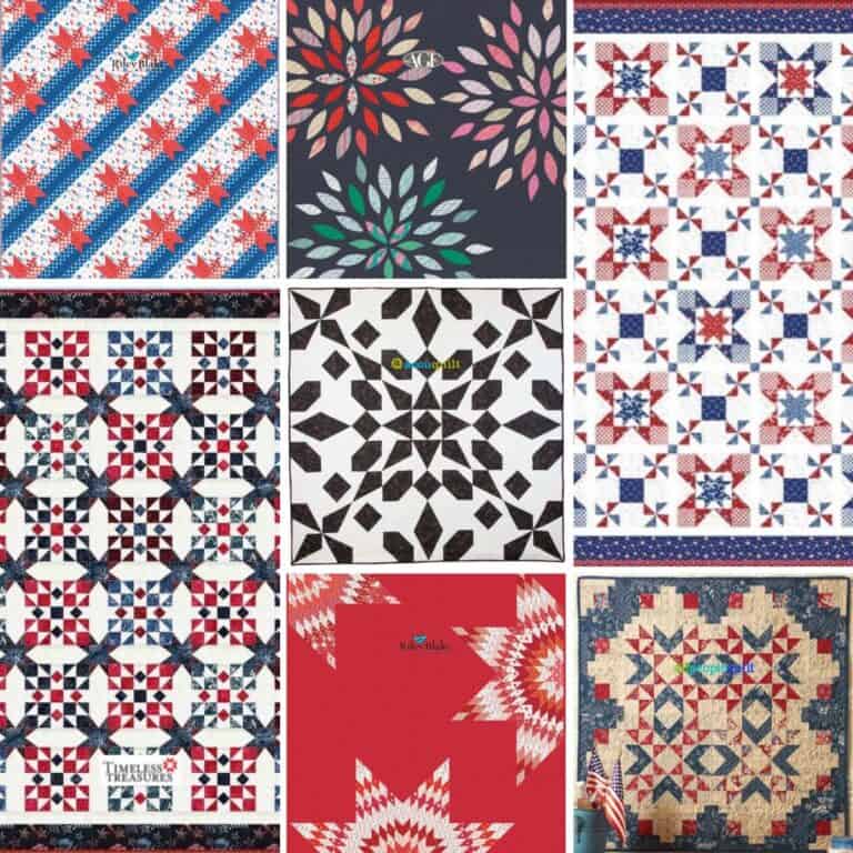 Top 7 Free Fireworks Quilt Patterns (+10 Bonus Patterns For Sale)