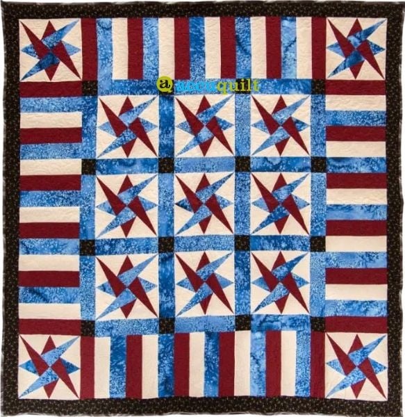 GO! Starry America - free quilt pattern