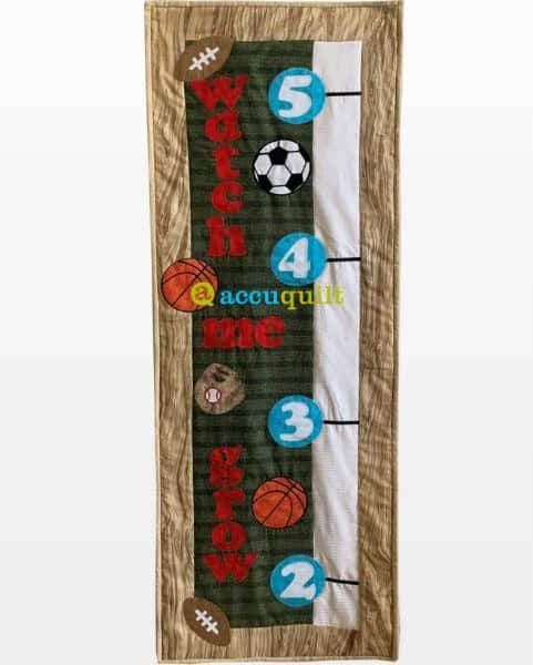GO! Watch Me Grow - free quilt pattern