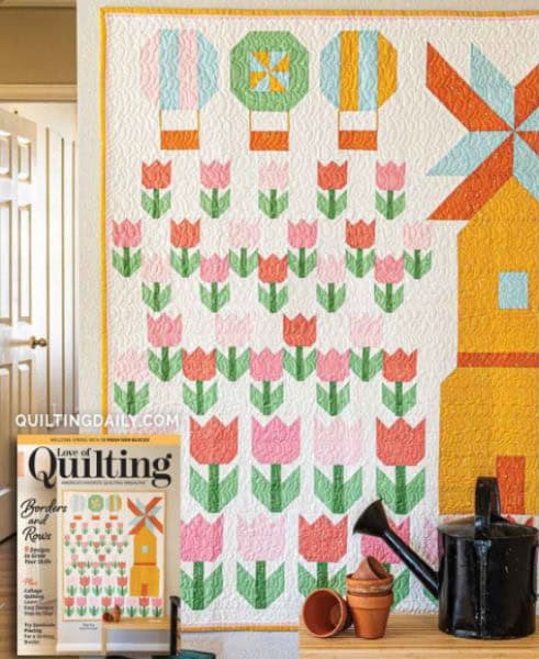 Hot Air Balloon Quilt Idea from Quilting Daily