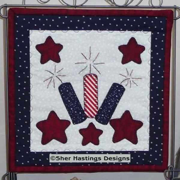 Patriotic Mini Quilt Pattern - etsy