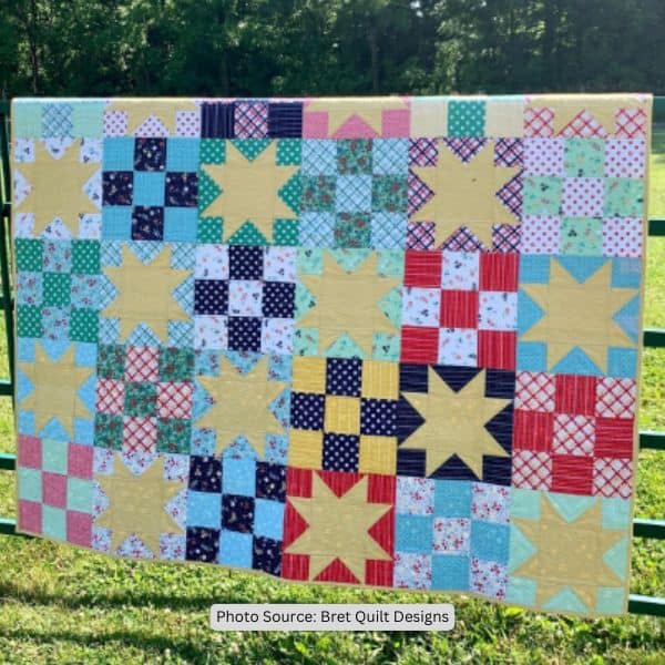 Picnic Quilt Idea from Bret Quilt Designs