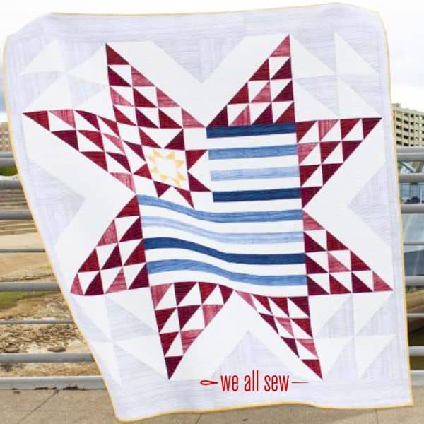 QOV Stars And Stripes - free quilt pattern