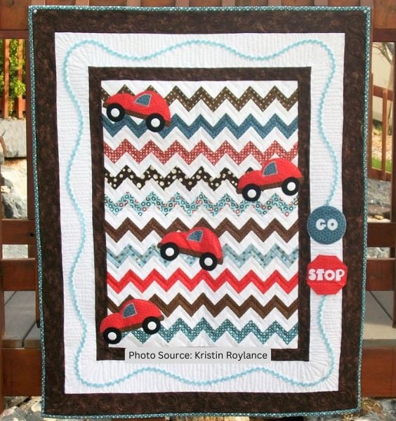 Road Rage Baby Boy Car Quilt Pattern - etsy