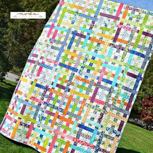 Simply Woven - free quilt pattern