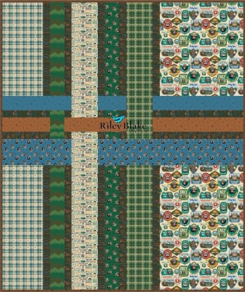 Smokey Bear Plaid - free quilt pattern
