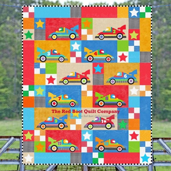 Speed Racers Quilt Pattern - etsy