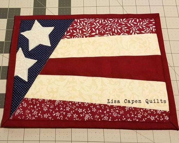 Stars And Stripes Mug Rug Quilt Pattern - etsy