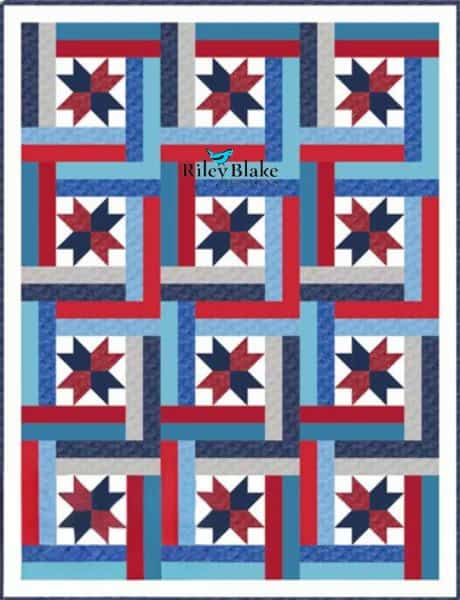 Stars And Stripes - free quilt pattern