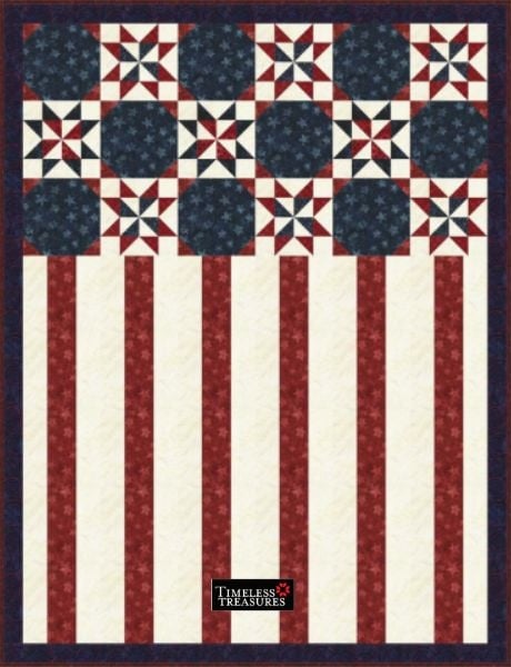 True Patriot - free quilt pattern