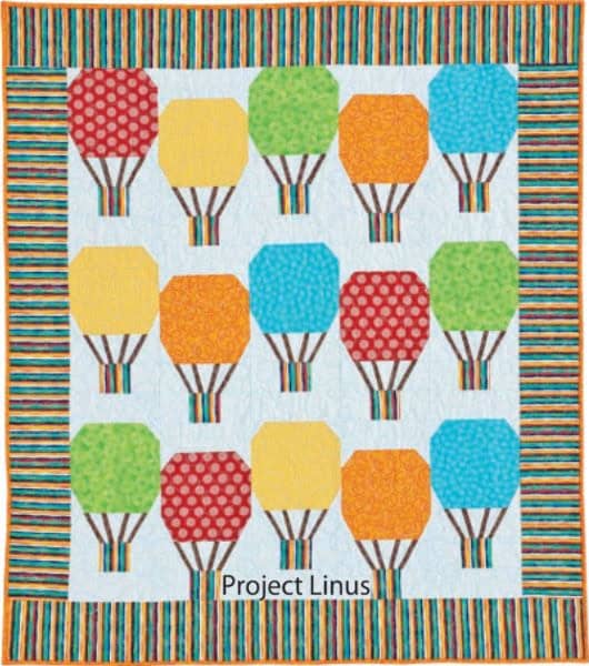 Up, Up and Away - free quilt pattern