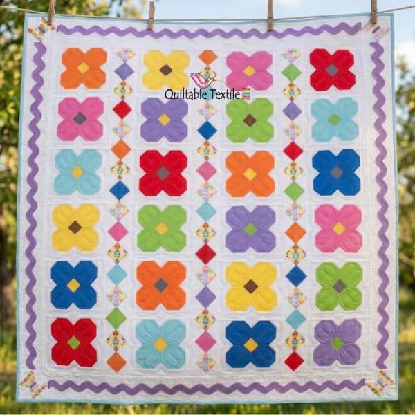 Whimsy Garden Quilt Pattern - etsy