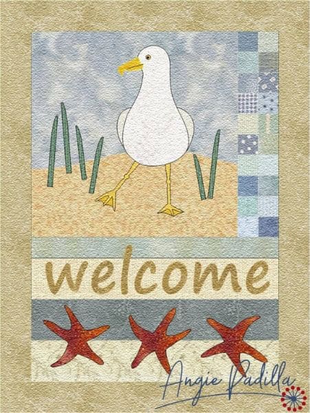 A Seaside Welcome Quilt Pattern - etsy