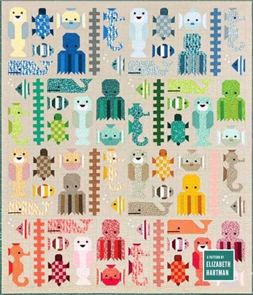 Awesome Ocean Quilt Pattern - etsy