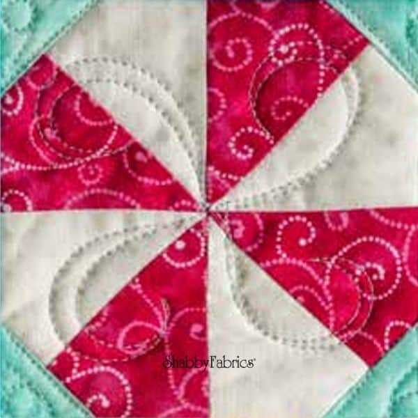 Beach Ball Block - free quilt pattern