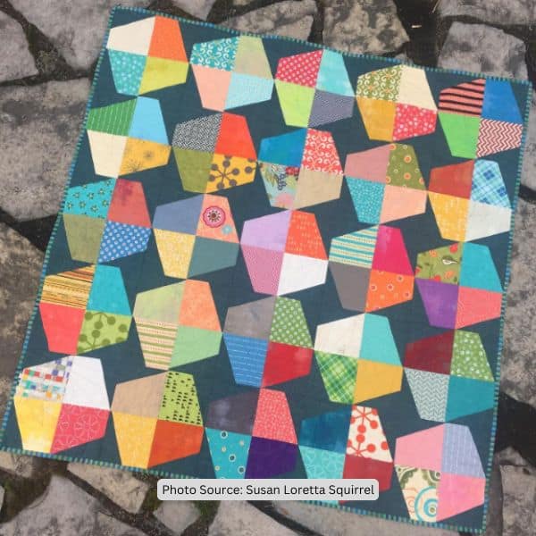 Beach Ball Quilt Idea from Susan Loretta Squirrel