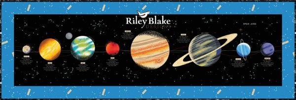 Beginner Solar System - free quilt pattern