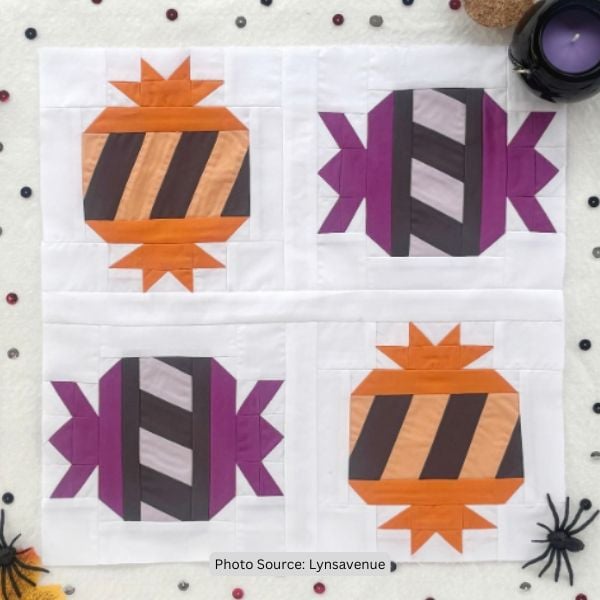 Candy Quilt Idea from Lynsavenue