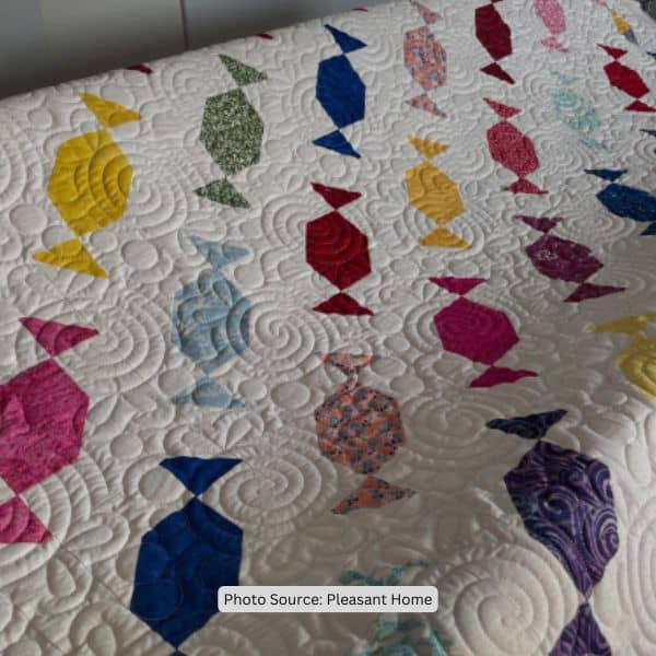 Candy Quilt Idea from Pleasant Home