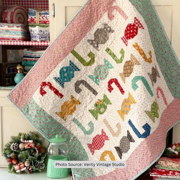 Candy Quilt Idea from Verity Vintage Studio