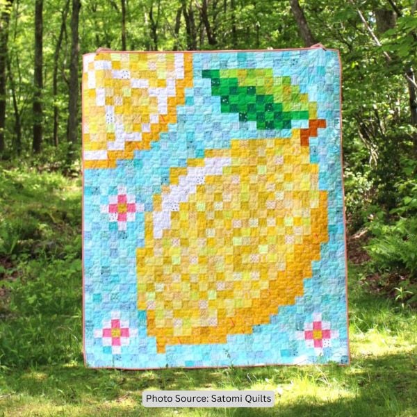 Citrus Botanicals Quilt Pattern - etsy