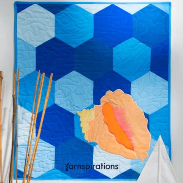 Conch Shell - free quilt pattern