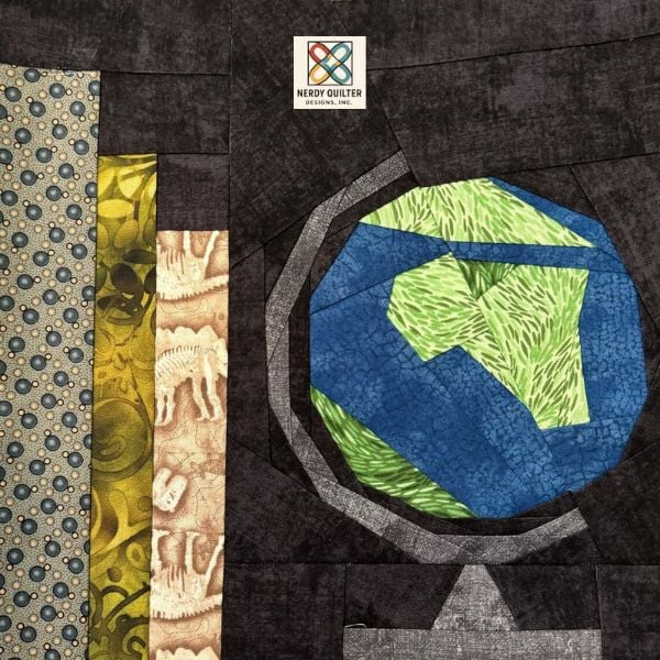 Earth Quilt Block Pattern - etsy