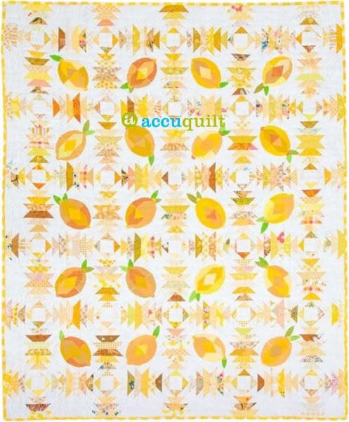 GO! Pineapple Lemonade - free quilt pattern