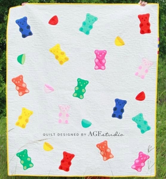 Gummy Bears - free quilt pattern