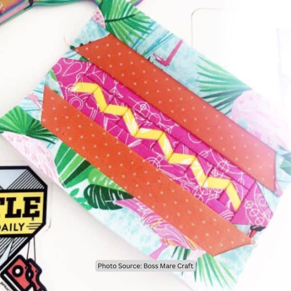 Hot Dog Quilt Idea from Boss Mare Craft