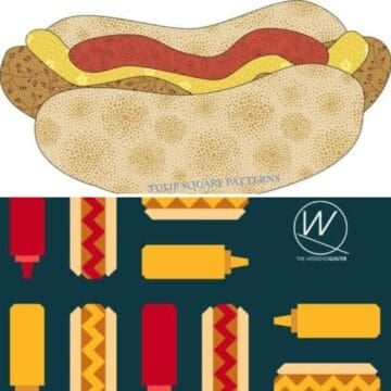 Hot Dog Quilt Patterns Roundup Featured Cover