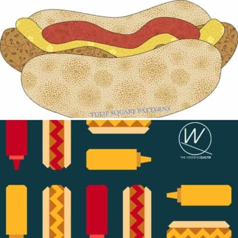 Hot Dog Quilt Patterns Roundup Featured Cover