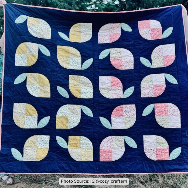 Lemon Quilt Idea from cozy_crafter4