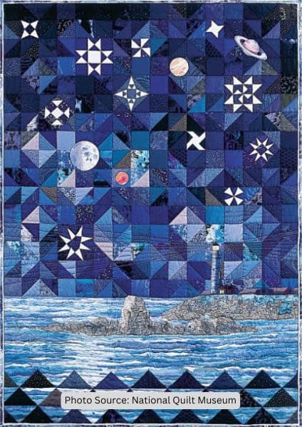 Lighthouse Quilt Idea from National Quilt Museum