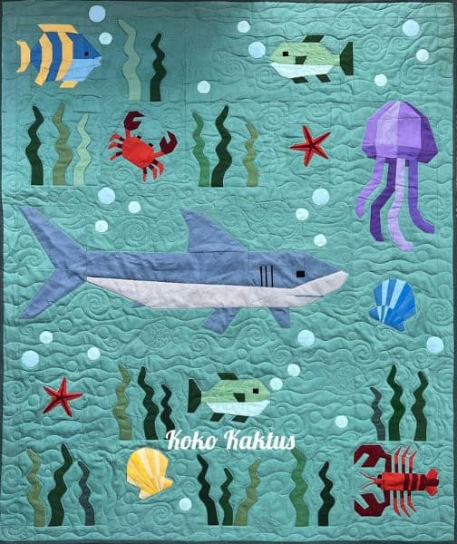 Ocean Critters Sea Life Quilt Pattern - etsy