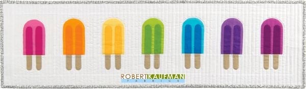 Popsicle Party Table Runner - free quilt pattern