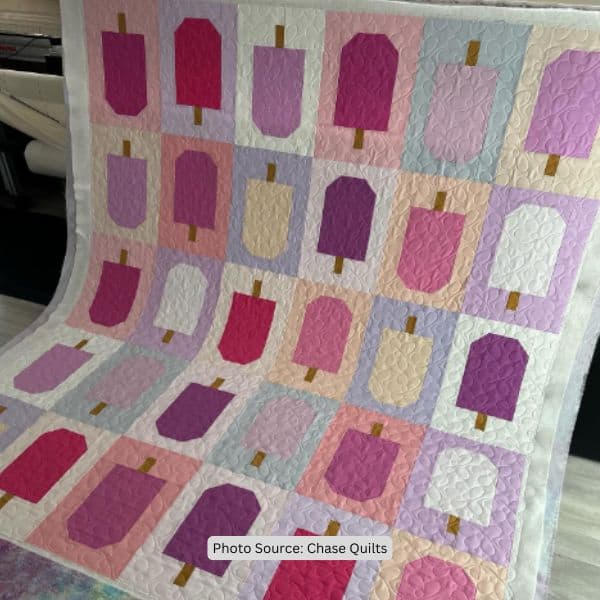 Popsicle Quilt Ideas from Chase Quilts