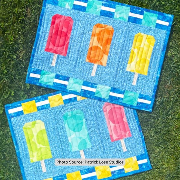 Popsicle Quilt Ideas from Patrick Lose Studios