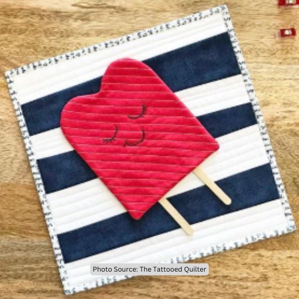 Popsicle Quilt Ideas from The Tattooed Quilter