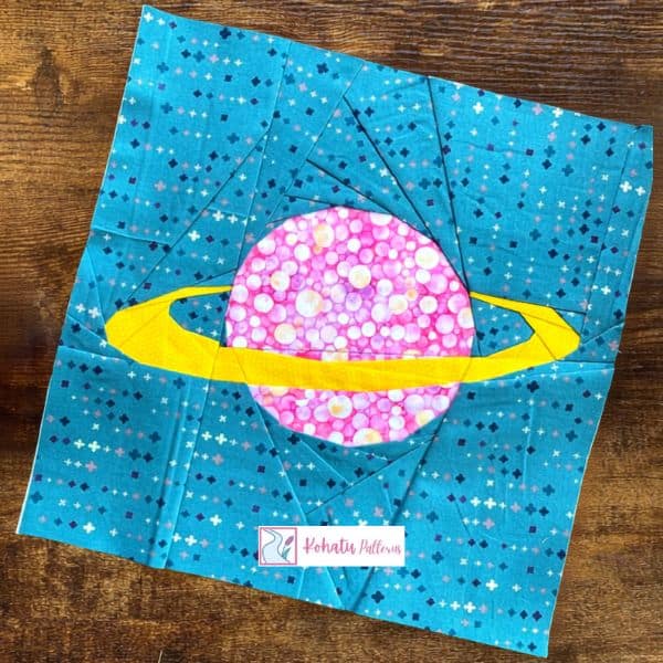 Saturn Quilt Block Pattern - etsy