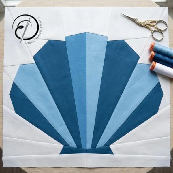 Scallop Shell Quilt Pattern - etsy