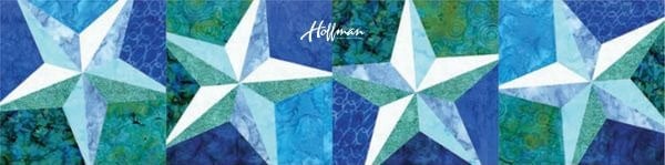 Seastars - free quilt pattern
