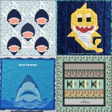Shark Quilt Patterns Roundup Featured Cover