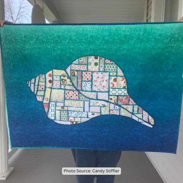 Shell Quilt Idea from Candy Stiffler