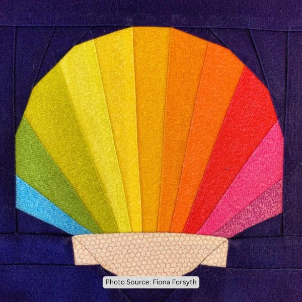 Shell Quilt Idea from Fiona Forsyth