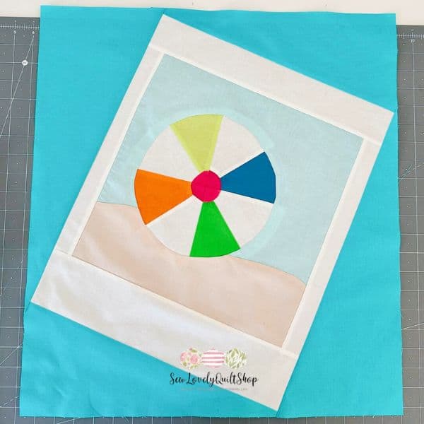 Snapshots Of Summer Beach Ball Quilt Block Pattern - etsy