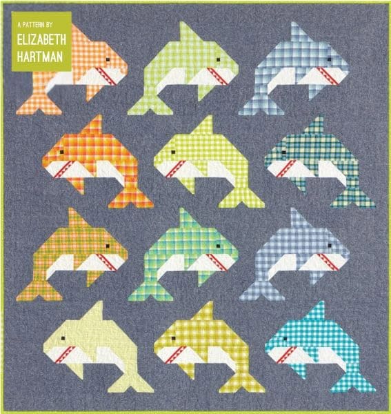 Social Sharks Quilt Pattern - etsy