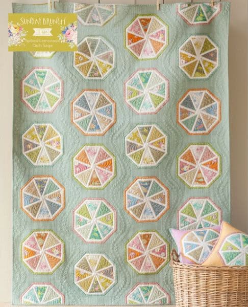 Spiked Lemonade - free quilt pattern